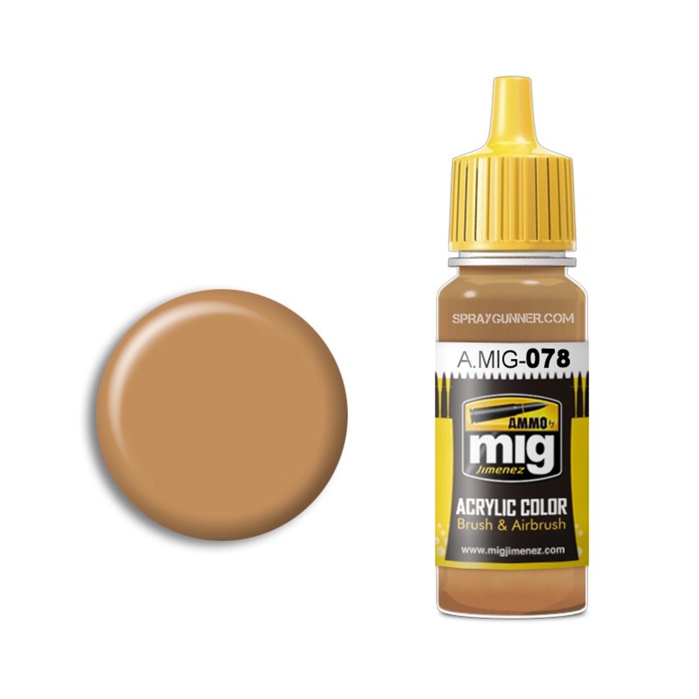 AMMO by MIG Acrylic - OCHRE EARTH - SprayGunner