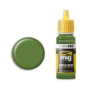 AMMO by MIG Acrylic - BRIGHT GREEN AMT-4 - SprayGunner