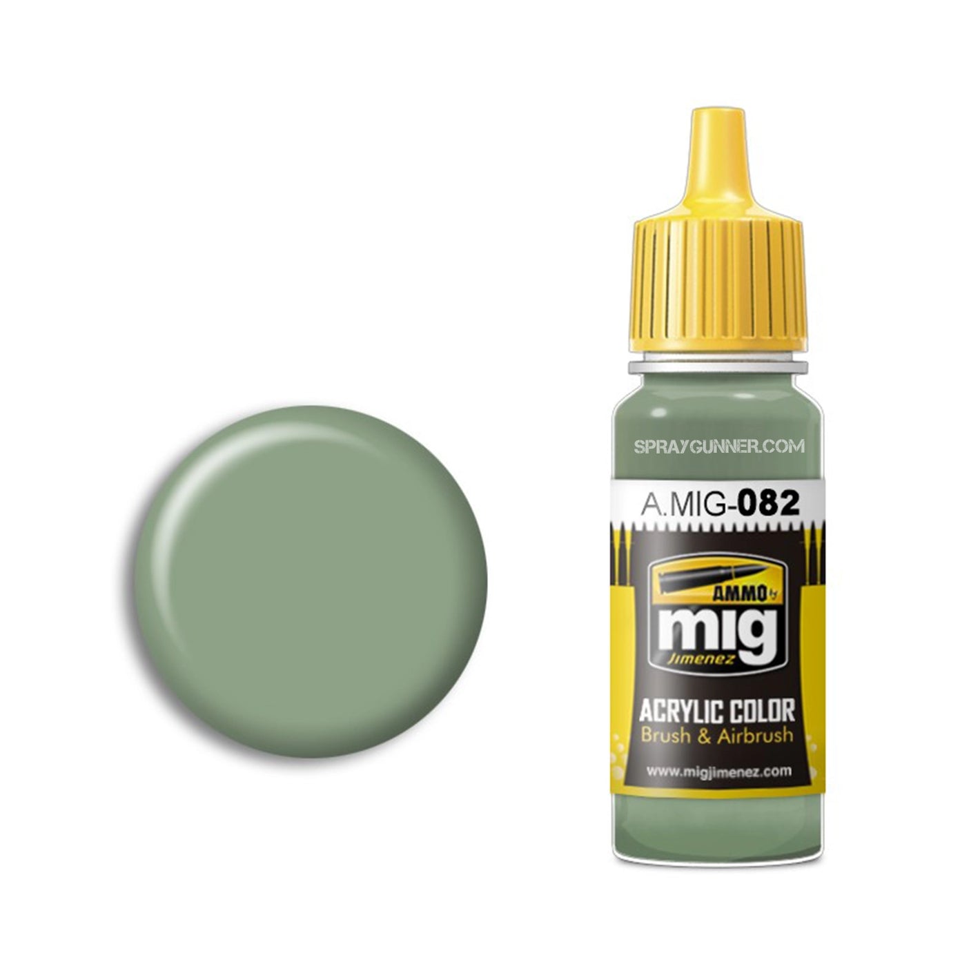 AMMO by MIG Acrylic - APC INTERIOR LIGHT GREEN - SprayGunner