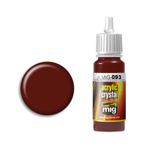 AMMO by MIG Crystal Acrylic - Crystal Red - SprayGunner