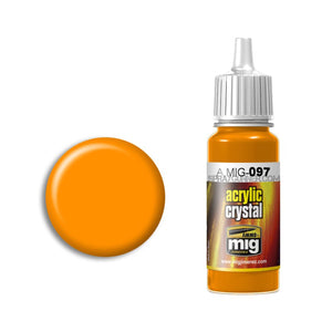 AMMO by MIG Crystal Acrylic - Crystal Orange - SprayGunner