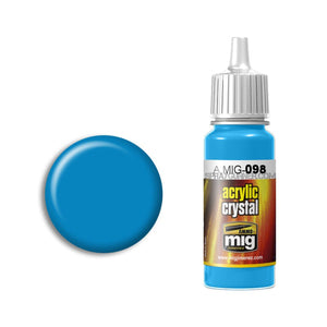 AMMO by MIG Crystal Acrylic - Cristal Azul Claro