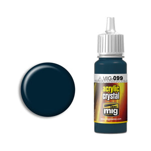 AMMO by MIG Crystal Acrylic - Cristal Negro Azul