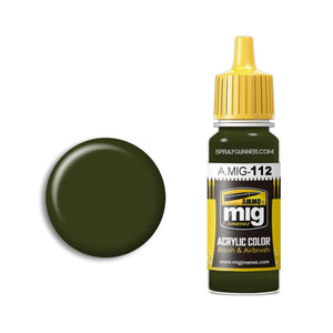 AMMO by MIG Acrylic - SCC 15 (BRITÁNICO 1944-45 OLIVE DRAB)