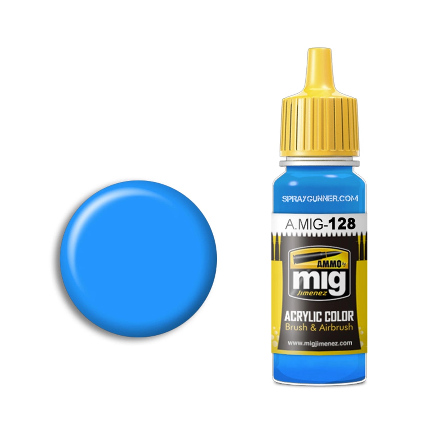 AMMO by MIG Acrylic - CYAN - SprayGunner