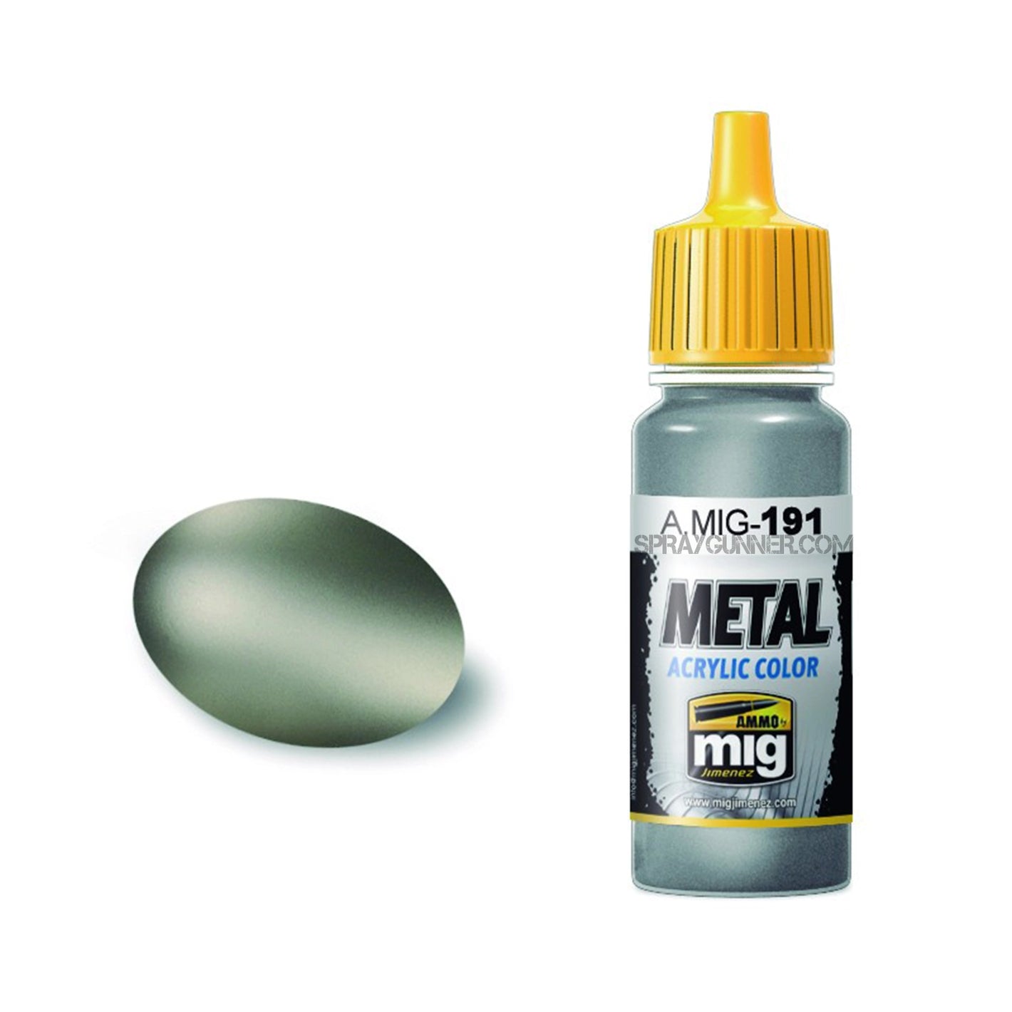 AMMO by MIG Metal Acrylic - Steel