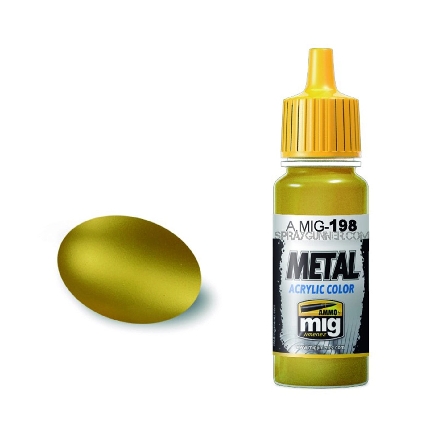 AMMO by MIG Metal Acrylic - Gold