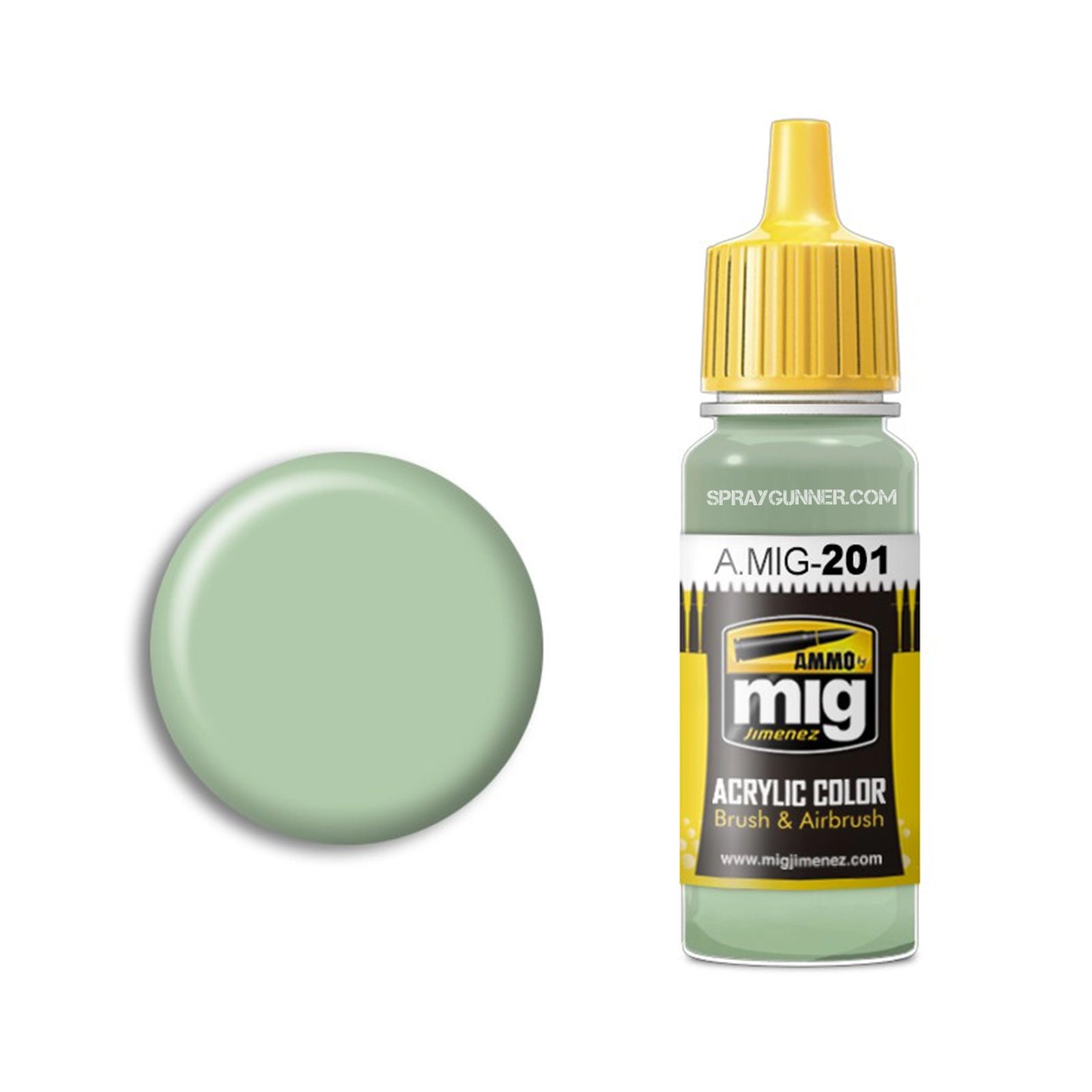 AMMO by MIG Acrylic - FS 34424 LIGHT GRAY GREEN