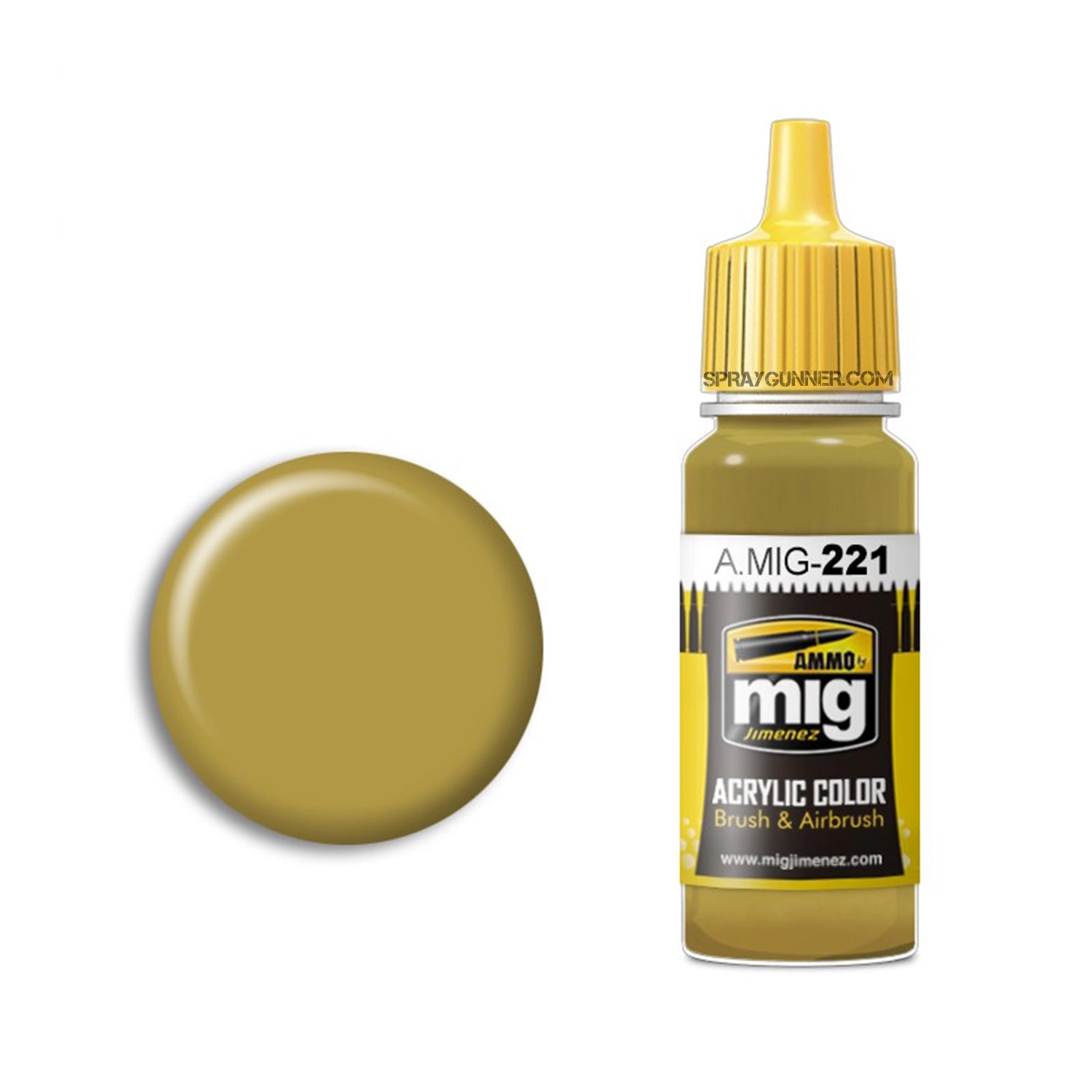 AMMO by MIG Acrylic - FS 33481 ZINC CHROMATE YELLOW - SprayGunner