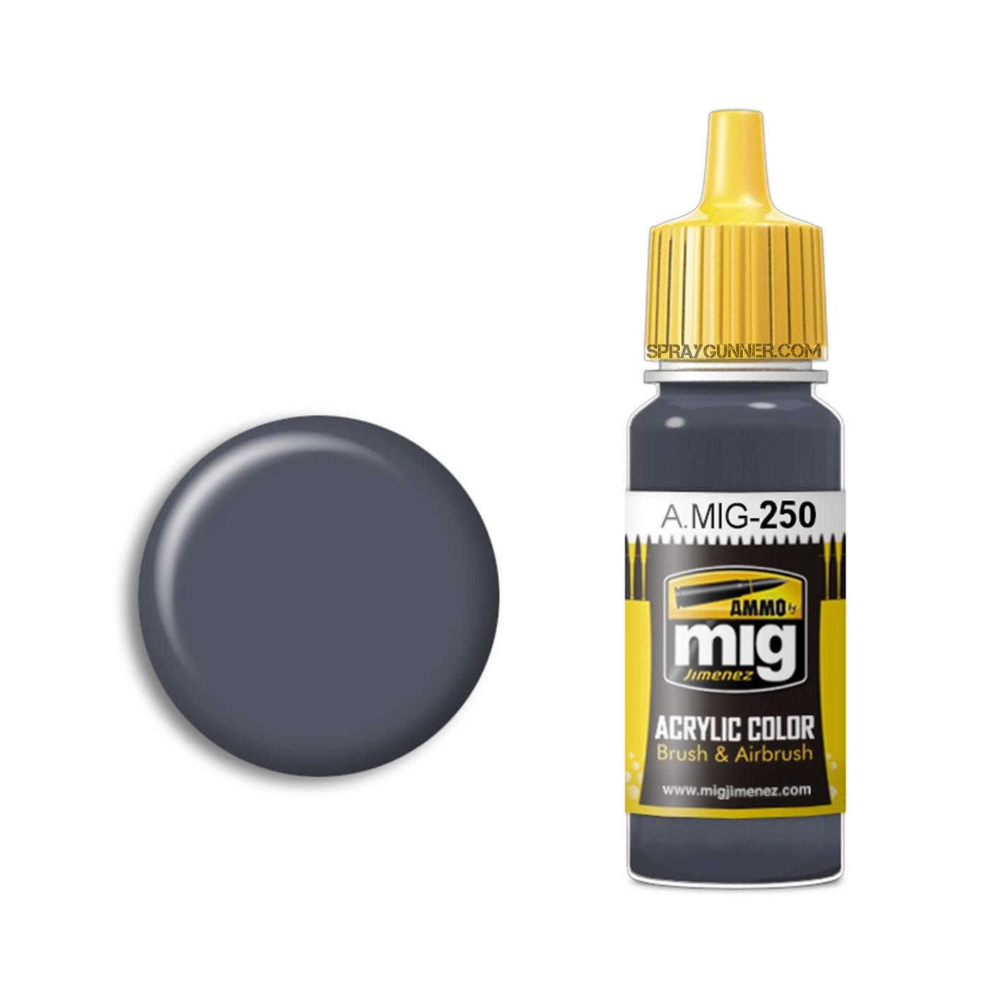 AMMO by MIG Acrylic - NIGHT BLUE GREY - SprayGunner