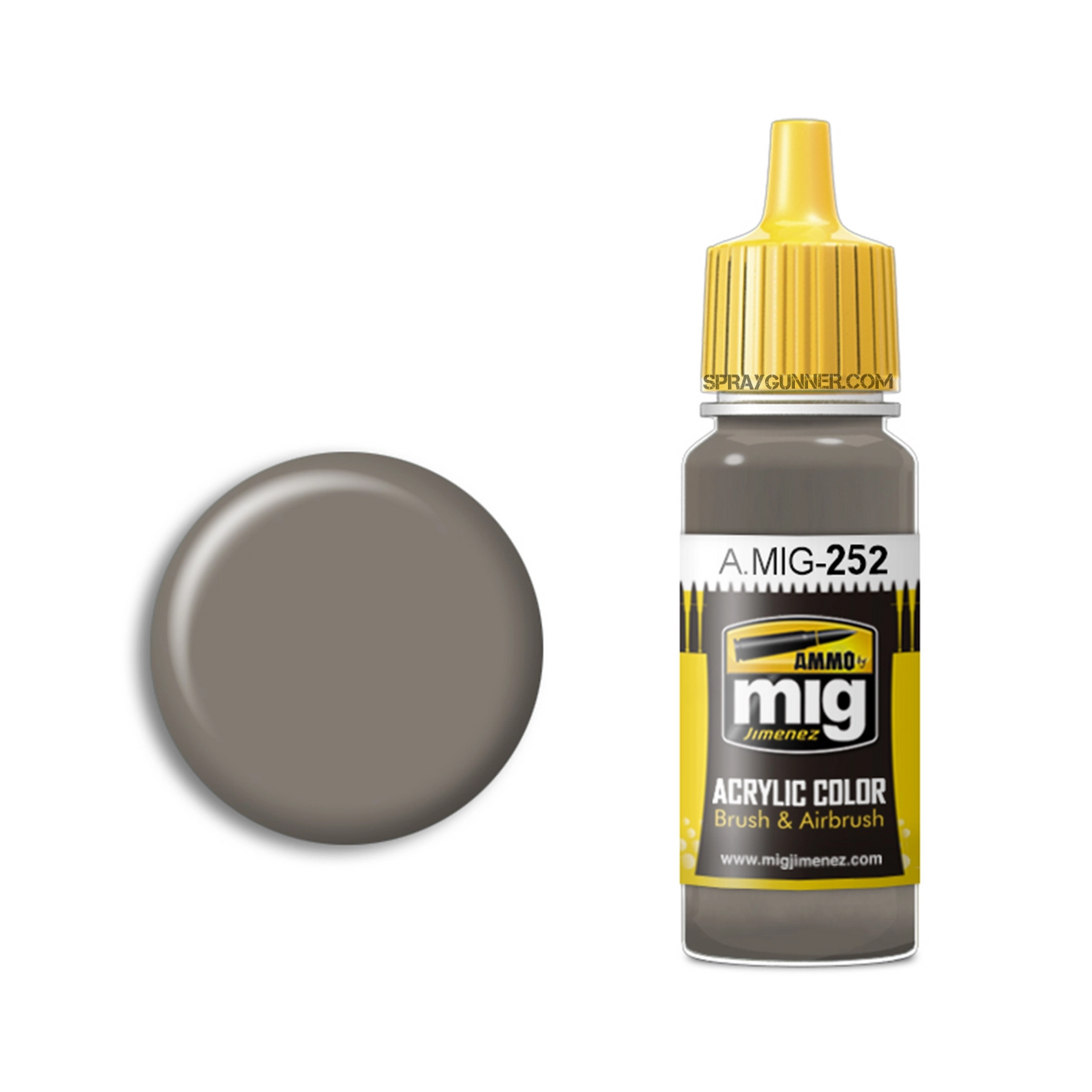 AMMO by MIG Acrylic - GREY BROWN AMT-1 - SprayGunner