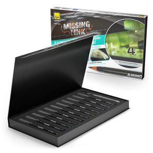 AMMO By MIG Missing Link Aircraft Watercolor Brush Tip Marker Set