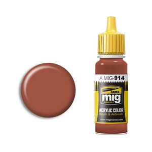 AMMO by MIG Acrylic - RED BROWN LIGHT - SprayGunner