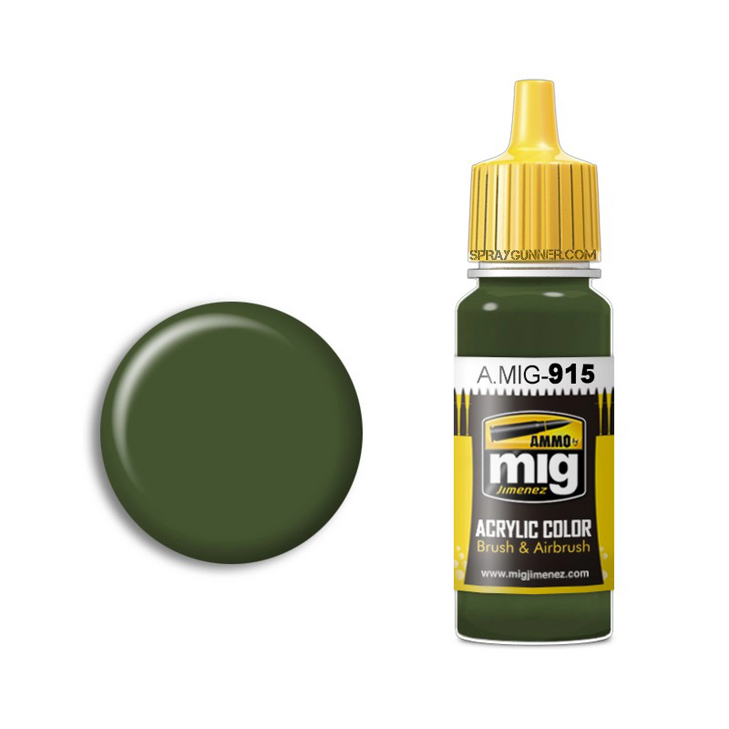 AMMO by MIG Acrylic - DARK GREEN (BS 241) - SprayGunner