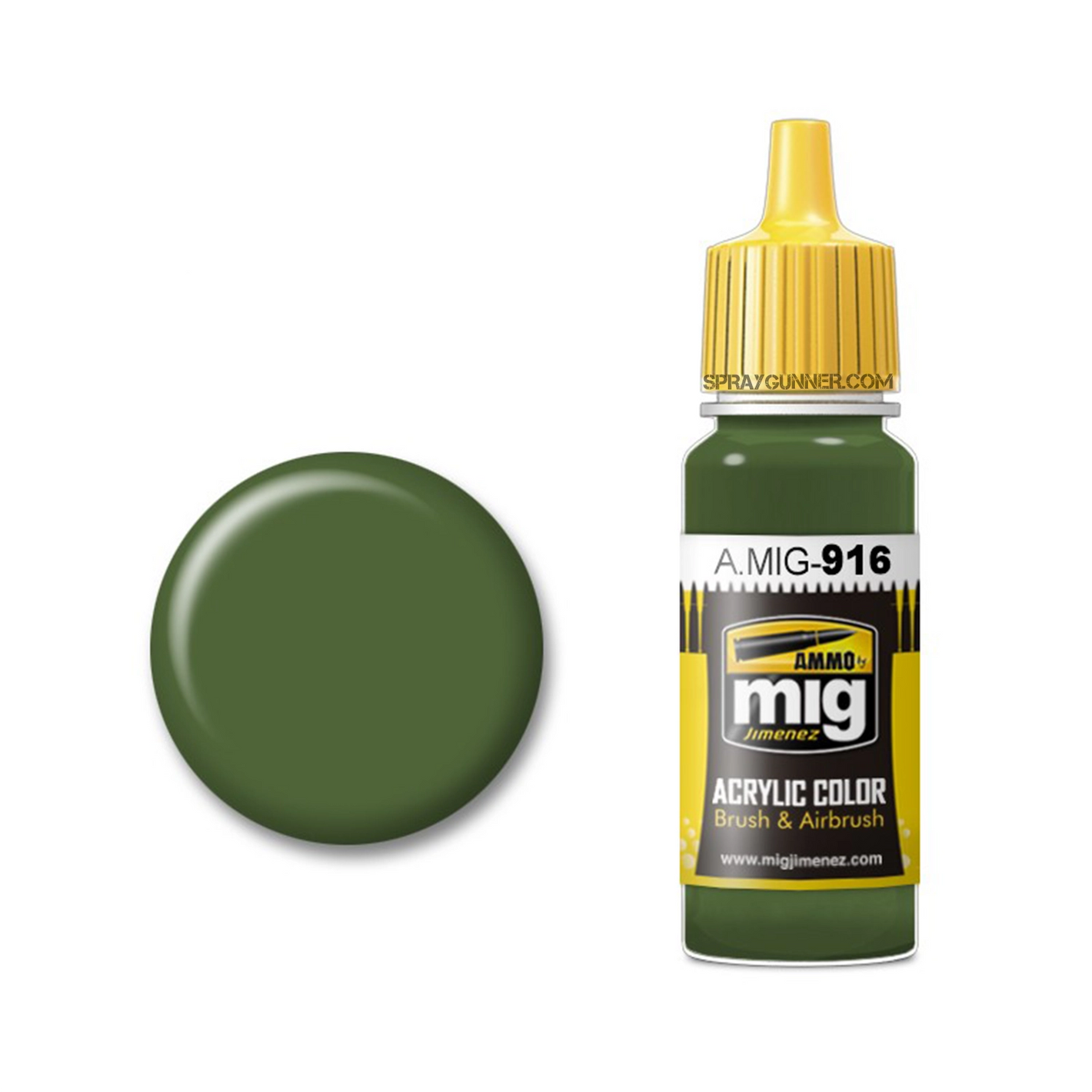 AMMO by MIG Acrylic - GREEN BASE - SprayGunner