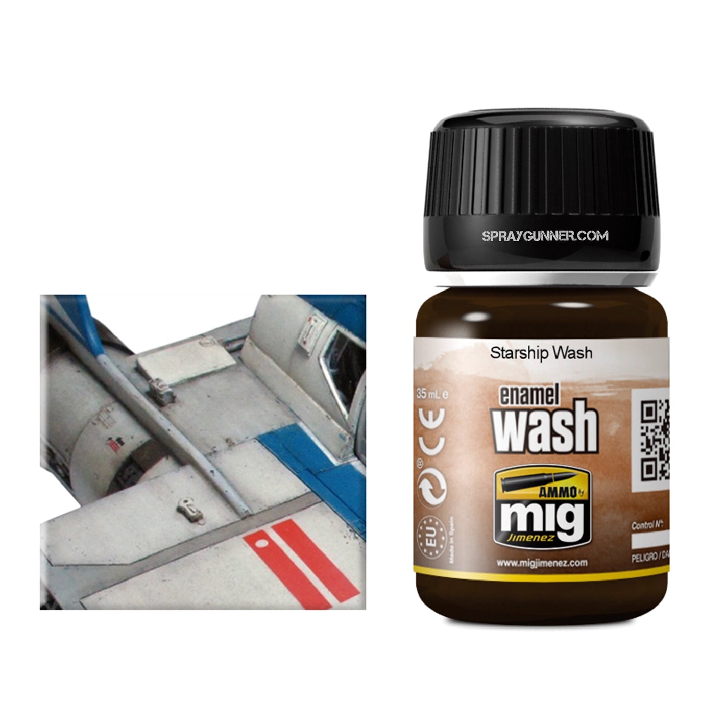 AMMO by MIG Enamel Starship Wash - SprayGunner