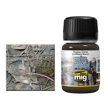 AMMO by MIG Enamel Effects Engine Grime - SprayGunner