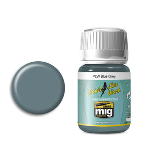 AMMO by MIG Panel Line Wash Blue Grey - SprayGunner