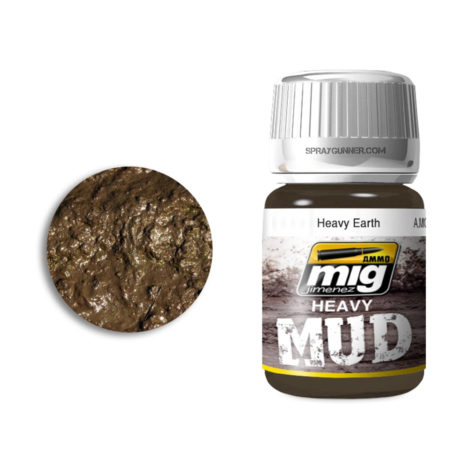 AMMO by MIG Enamel Heavy Mud Heavy Earth - SprayGunner