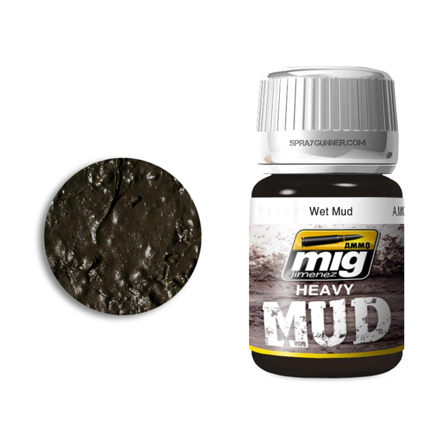 AMMO by MIG Enamel Heavy Mud Wet Mud - SprayGunner