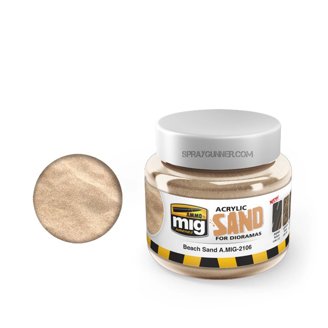 AMMO by MIG Acrylic Texture Sand Ground - SprayGunner