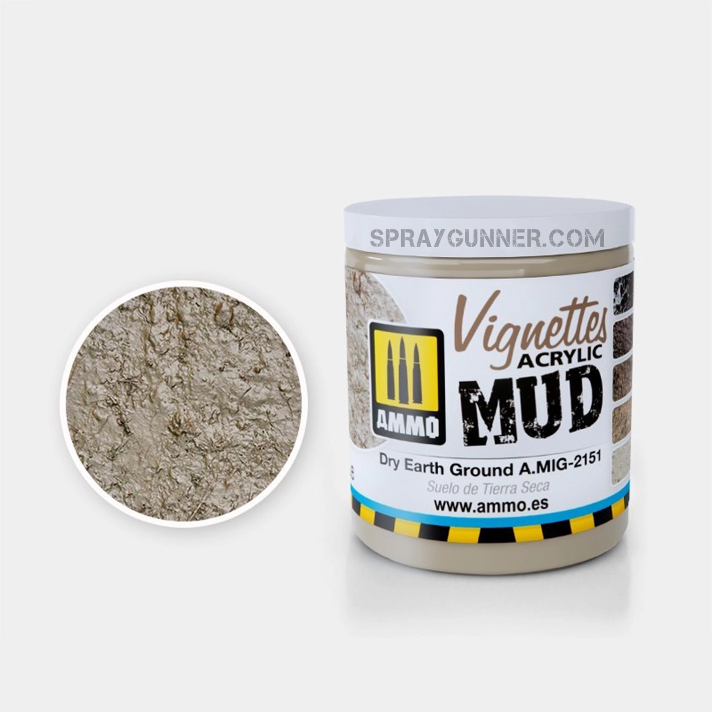 AMMO by MIG VIGNETTES Dry Earth Ground