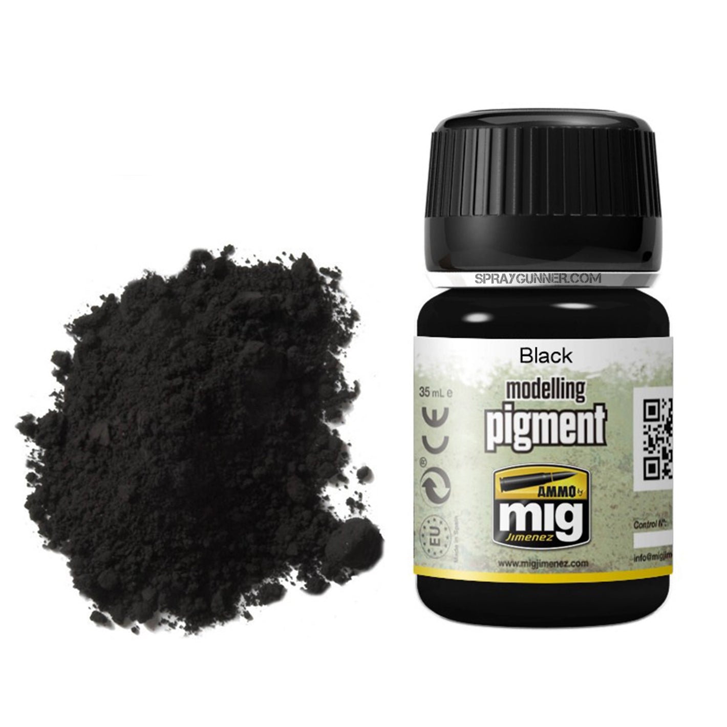 AMMO by MIG Pigments Black - SprayGunner