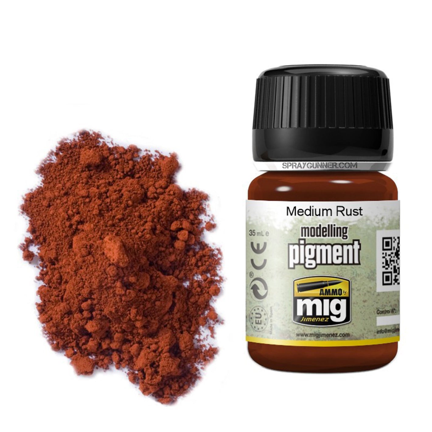 AMMO by MIG Pigments Medium Rust - SprayGunner