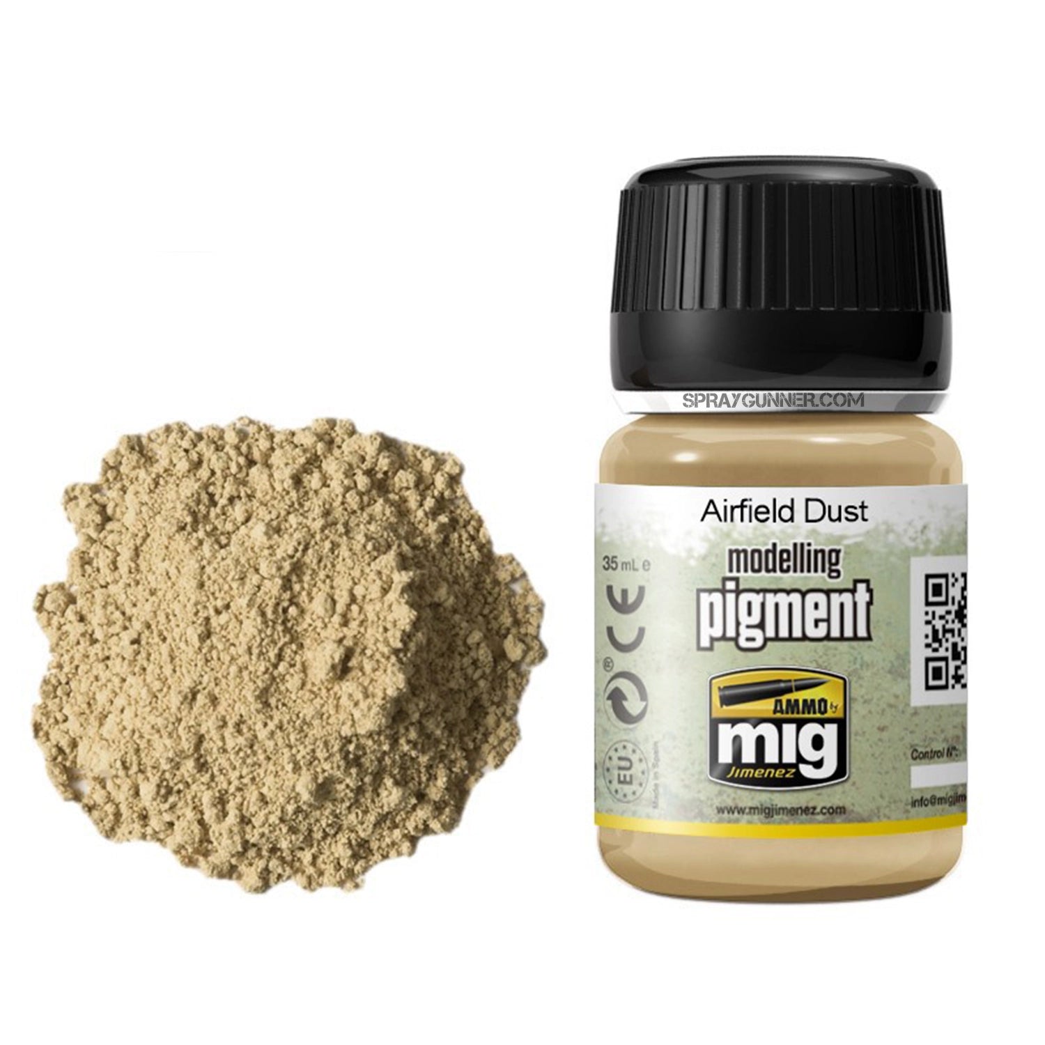 AMMO by MIG Pigments Airfield Dust - SprayGunner