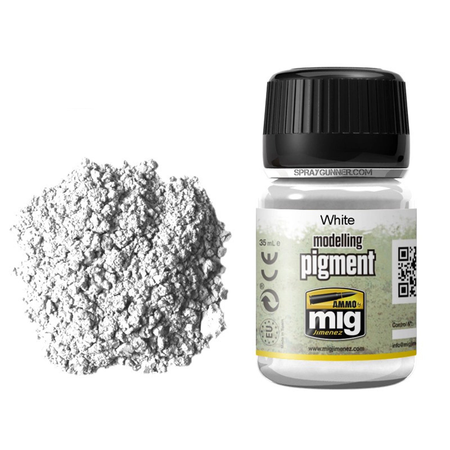 AMMO by MIG Pigments White - SprayGunner