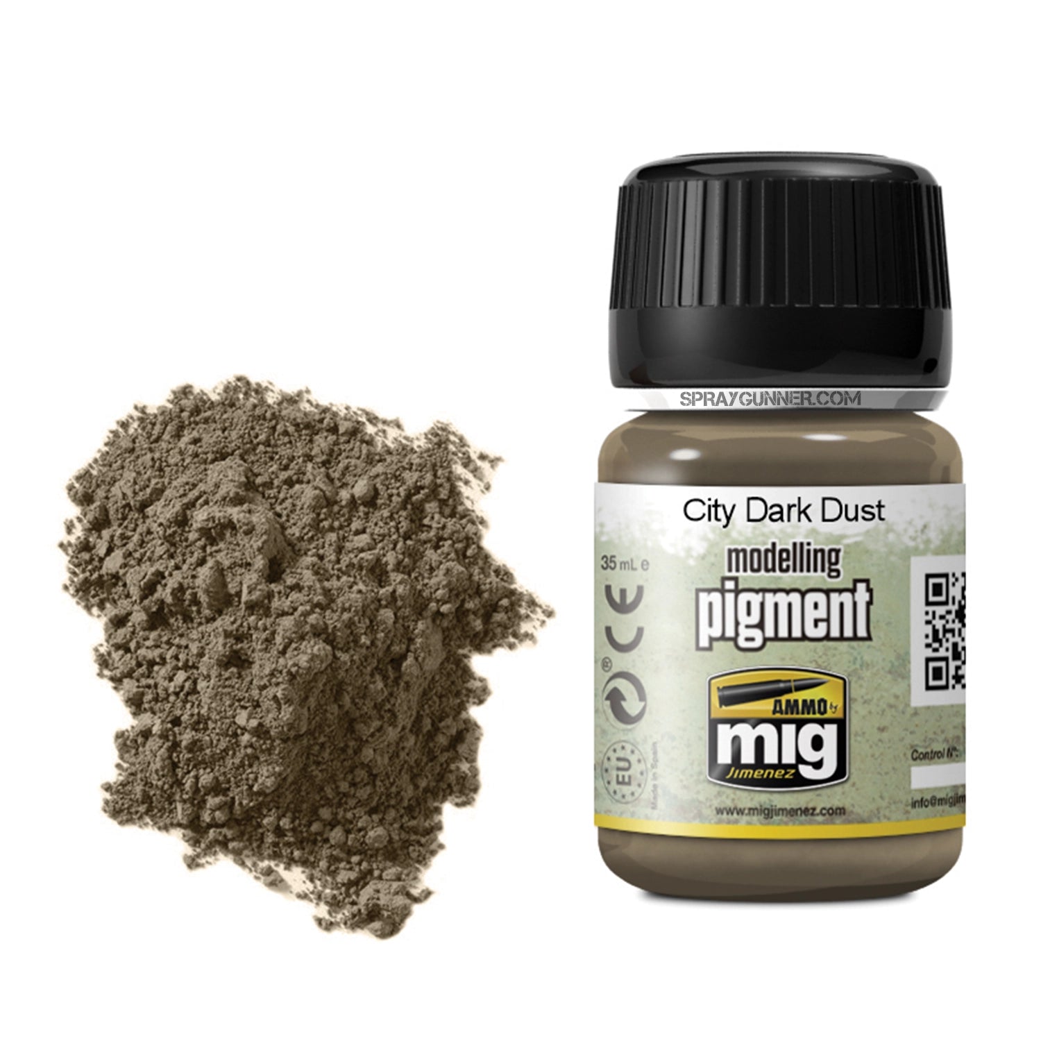 AMMO by MIG Pigments City Dark Dust - SprayGunner