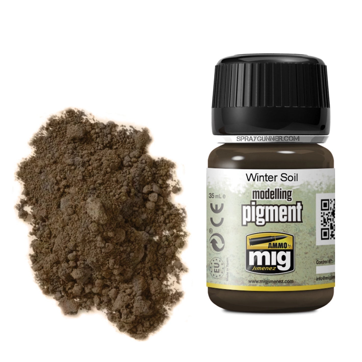 AMMO by MIG Pigments Winter Soil - SprayGunner