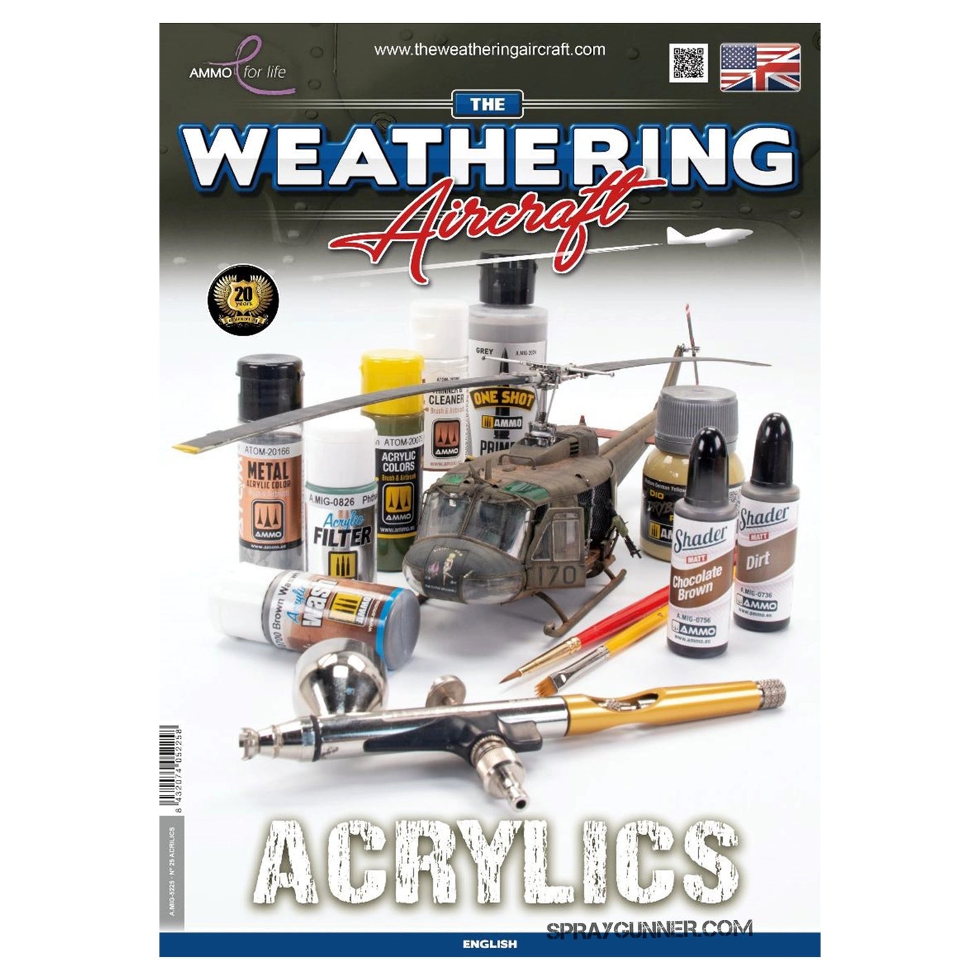 AMMO by MIG: THE WEATHERING AIRCRAFT 25 - Acrylics (English) - SprayGunner