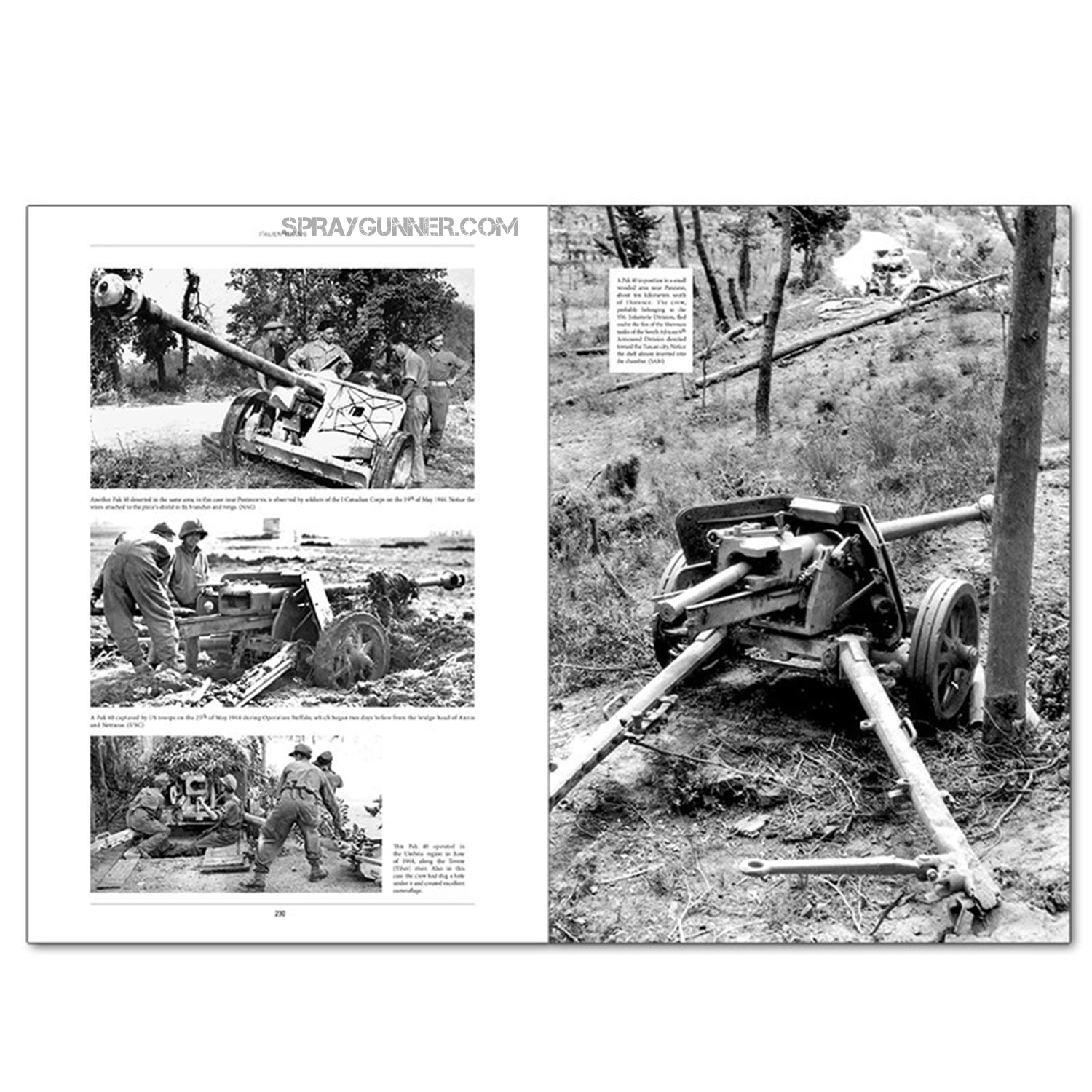 AMMO by MIG Publications - ITALIENFELDZUG. German Tanks and Vehicles 1943-1945 Vol. 2 - SprayGunner