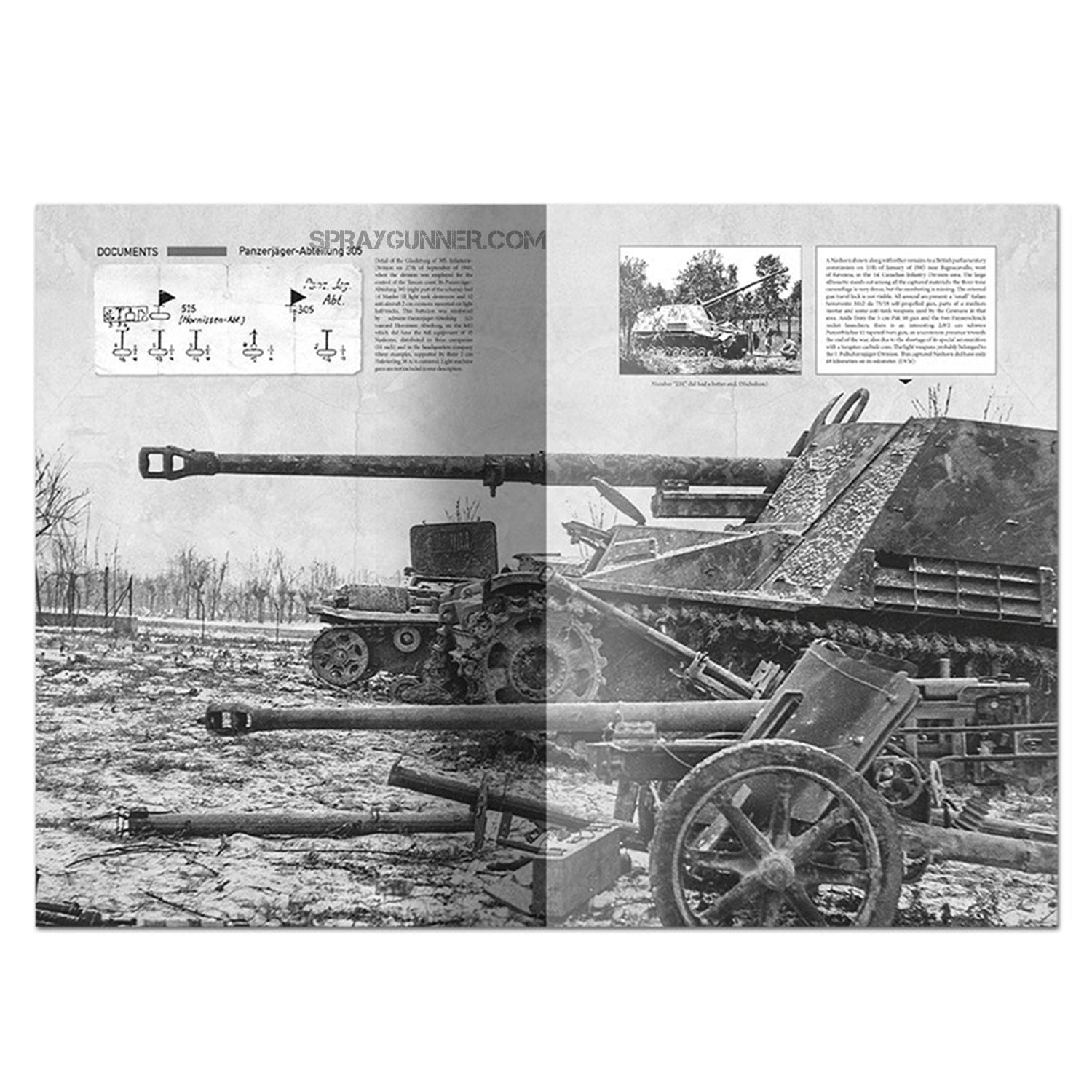 AMMO by MIG Publications - ITALIENFELDZUG. German Tanks and Vehicles 1943-1945 Vol. 3 - SprayGunner