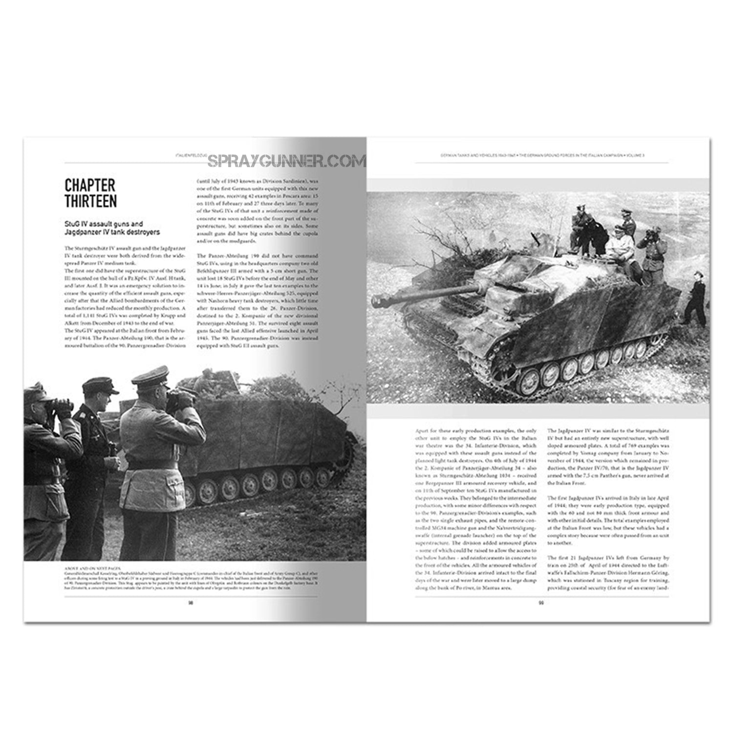 AMMO by MIG Publications - ITALIENFELDZUG. German Tanks and Vehicles 1943-1945 Vol. 3 - SprayGunner