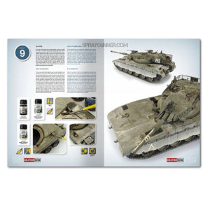 AMMO by MIG SOLUTION BOOK 03 - How to Paint IDF Vehicles (English, Castellano, Français, Deutsch) - SprayGunner