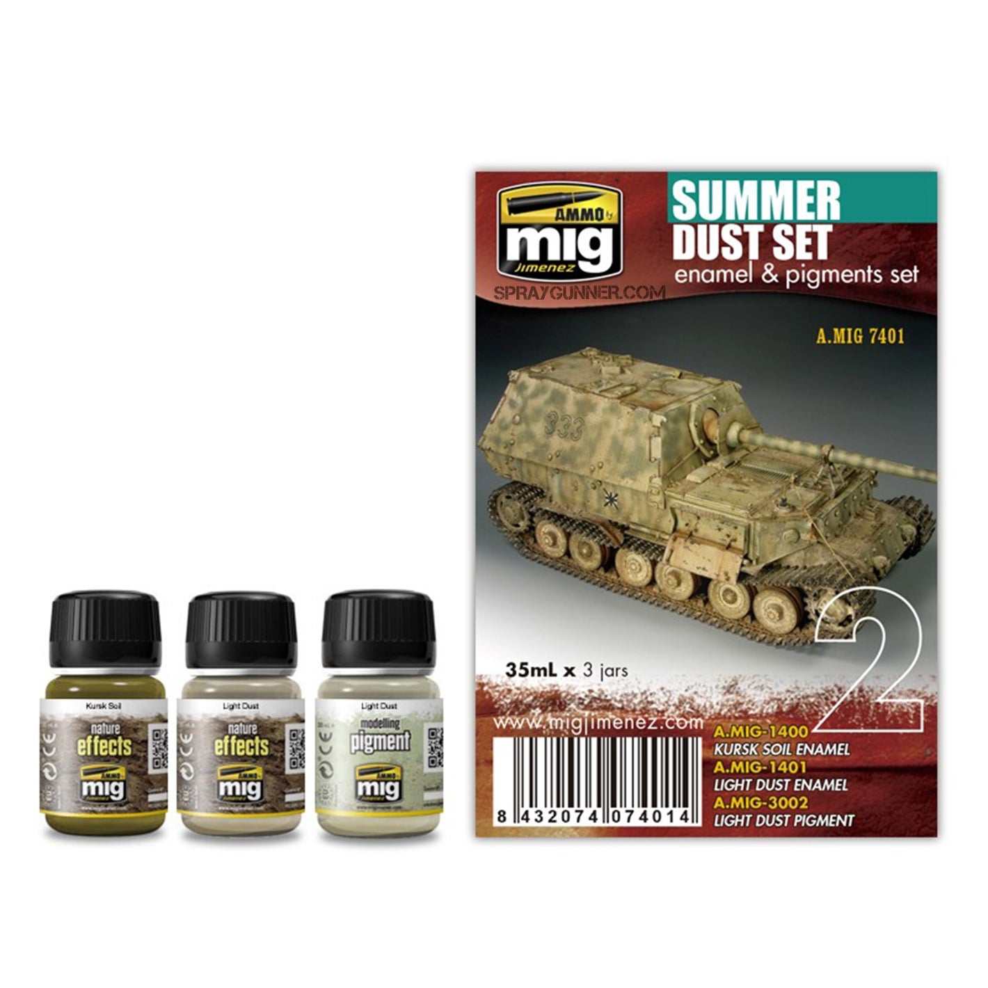 AMMO by MIG Summer Dust Set - SprayGunner