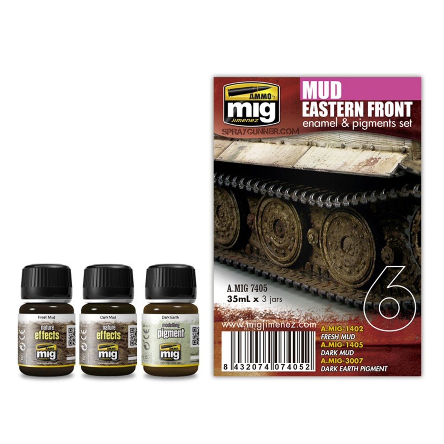 AMMO by MIG Eastern Front Mud Set - SprayGunner