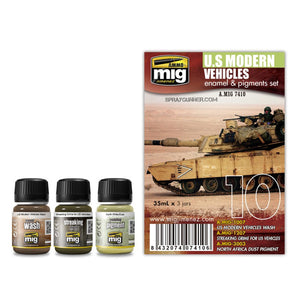 AMMO by MIG US Modern Vehicles Set - SprayGunner