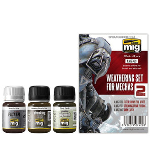 AMMO by MIG Weathering Set for Mechas - SprayGunner