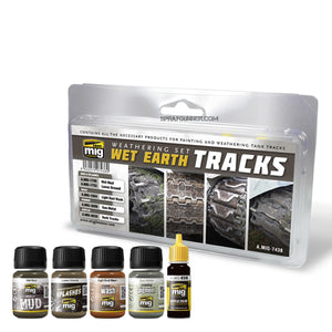 AMMO by MIG Wet Earth Tracks - SprayGunner