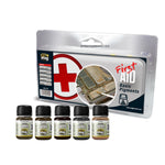 AMMO by MIG First Aid Basic Pigment Set - SprayGunner