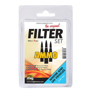 AMMO by MIG Filter Set for Winter and UN Vehicles - SprayGunner