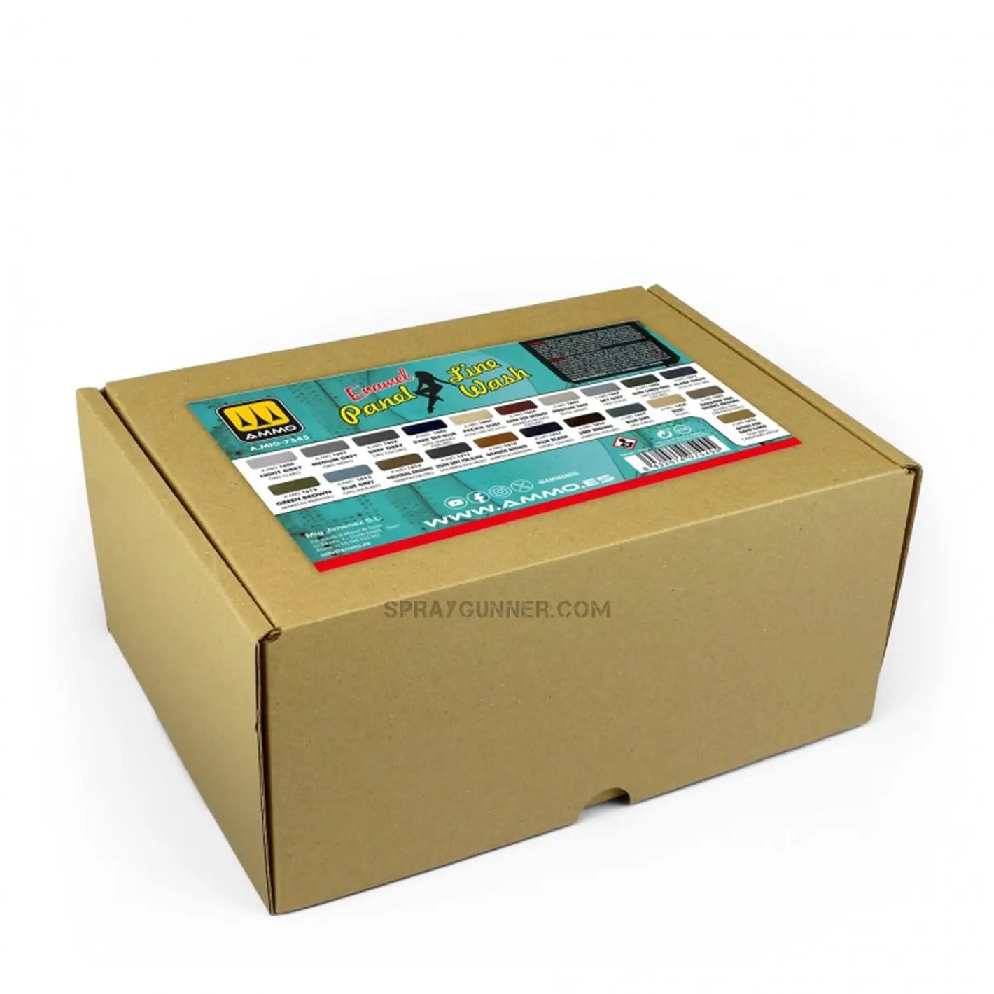 AMMO by MIG Collections: Panel Line Wash Set