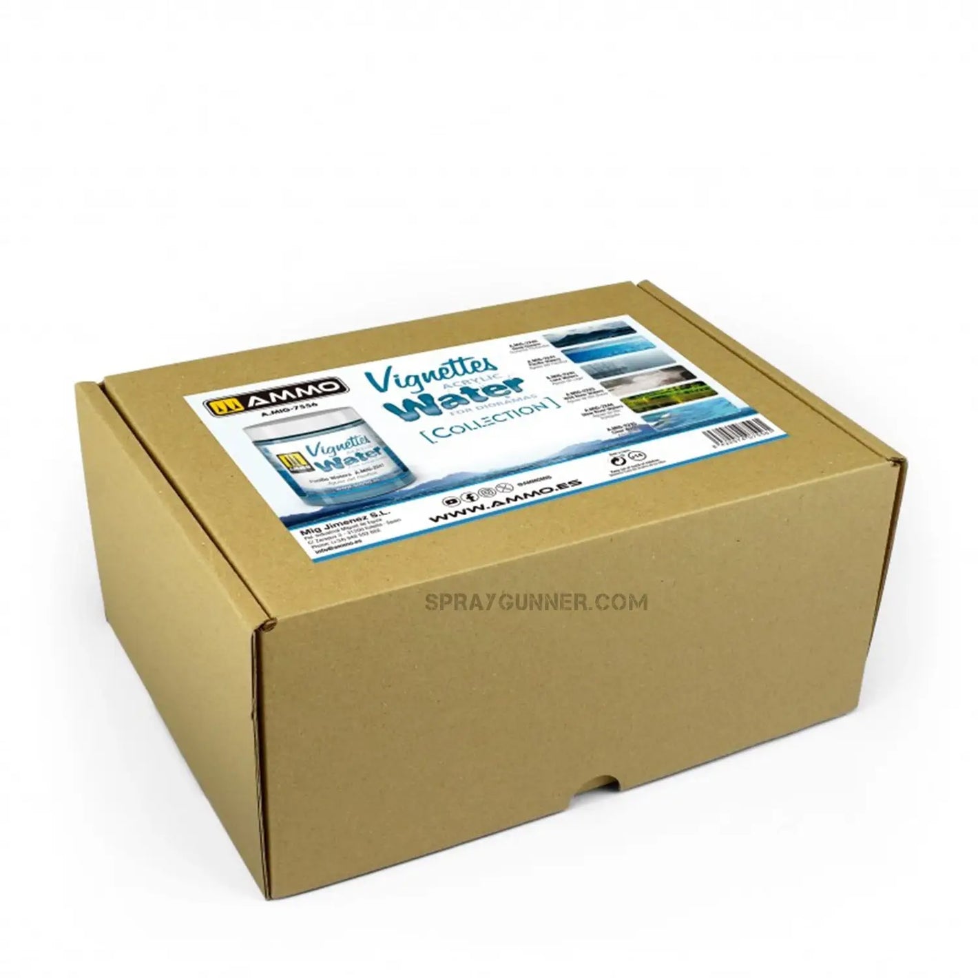 AMMO by MIG Collections: Acrylic Water (100mL) Set