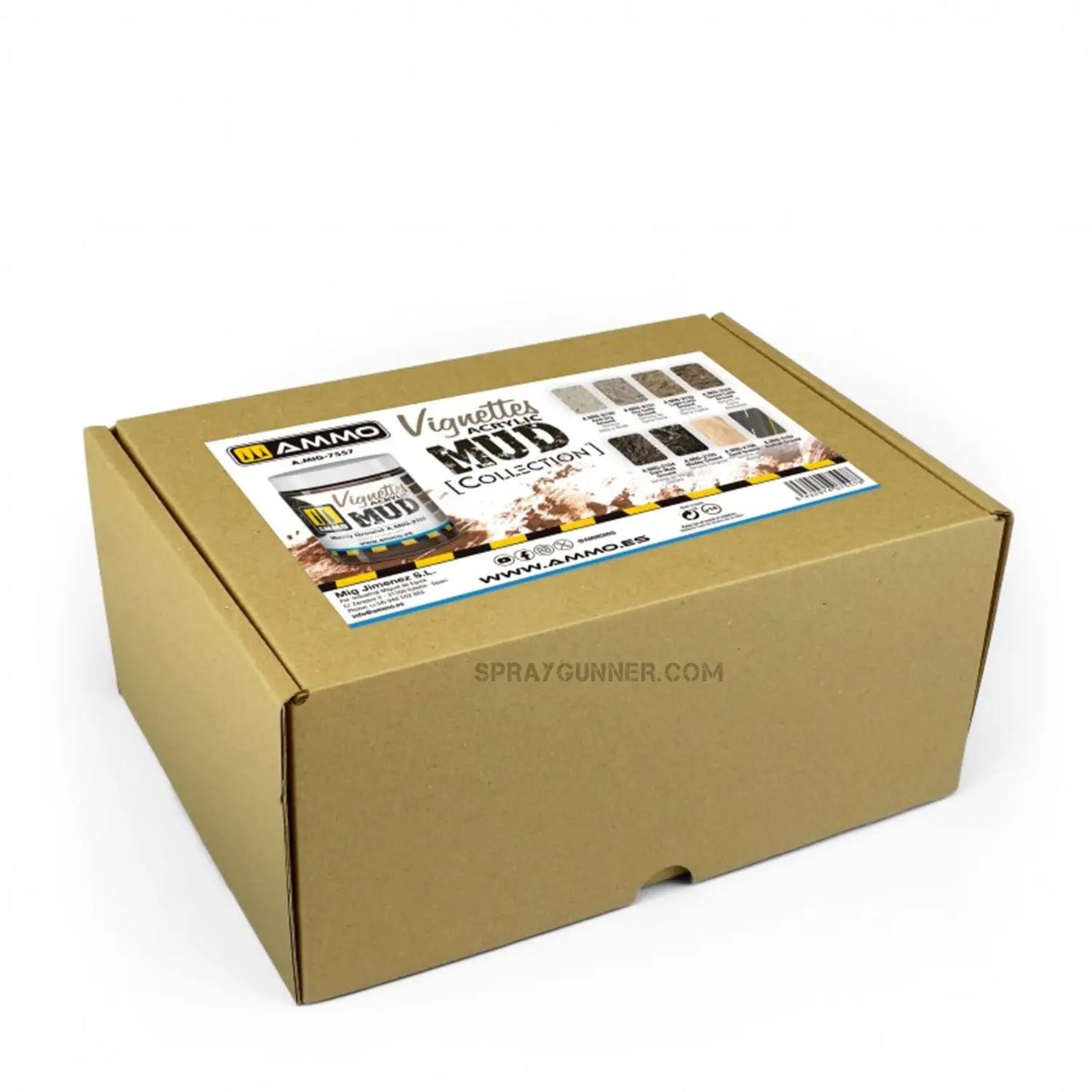 AMMO by MIG Collections: Acrylic Mud (100mL) Set
