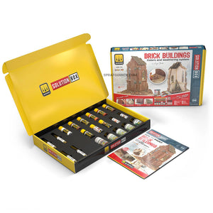 AMMO By MIG SOLUTION BOX 09 - How to Paint Brick Buildings