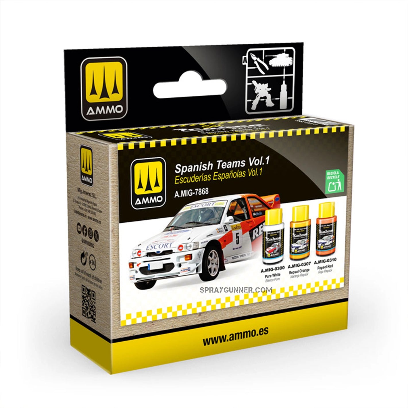 AMMO by MIG Cobra Motor Spanish Teams Vol.1 Set (3 ct)