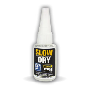 AMMO by MIG Glues Slow Dry Cyanoacrylate